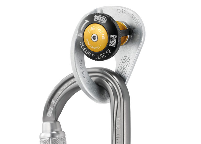 Petzl COEUR PULSE (12 mm), Removable anchor with locking function ...