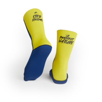 Newex 3mm ecoprene socks (blue/yellow)