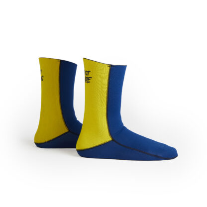 Newex 3mm ecoprene socks (blue/yellow)