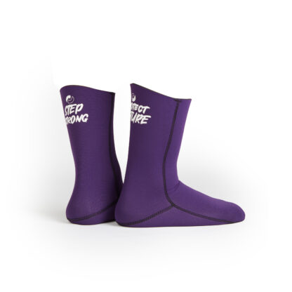 Newex 5mm ecoprene socks (purple)