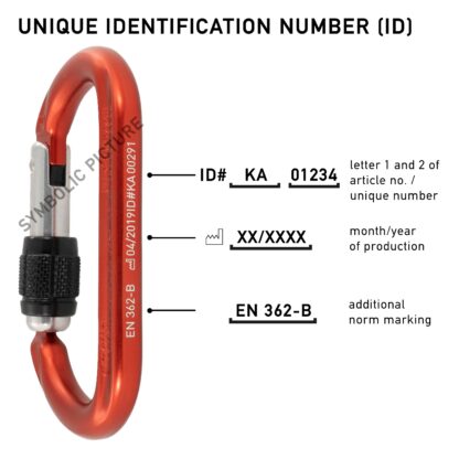 KM13B-N-ID MICRO ID screwlock with brass sleeve